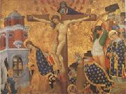 Henri Belle-chose Christ on the Cross with the Martyrdom (mk05) oil